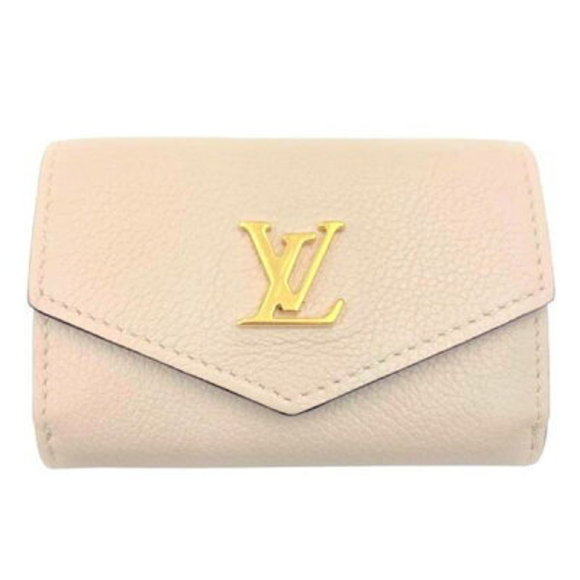 Louis Vuitton Tri Portefeuille Case Greige Fold B Lock - Picture 1 of 1